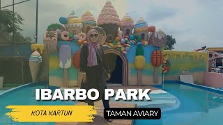 Suasana Aviary IBARBO PARK dan Kota Kartun terbesar di Jogja [upl. by Janela]