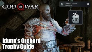 God of War 2018  Idunn’s Orchard Trophy Guide Fully upgrade your Health [upl. by Augustine]