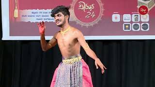 INDIAN CLASSICAL DANCE  ST FRANCIS DE SALES DEGREE COLLEGE  TEJWSWI MUNIKRISHNA [upl. by Assedo]