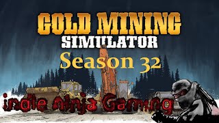 New look new season mini equipment dlc  Season 32  Gold Mining Simulator  Live Stream [upl. by Adnahsat]