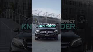 MBito app Mercedes LED lights effects Stroboscope and Knight Rider [upl. by Jollenta]