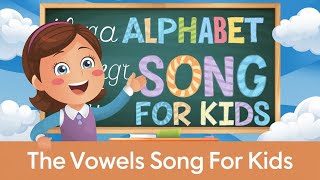 The Vowels Song  Learn Phonics  Nursery rhymes  Preschoolers ABC poem  WonderWhiz Kids [upl. by Sevik98]