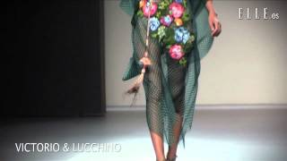 Victorio amp Lucchino Mercedes Benz Madrid Fashion Week PV 2  Elle España [upl. by Elin]