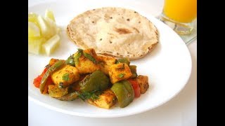 Paneer Recipe  Shimla Mirch Dry Recipe  Make within 15 minutes [upl. by Shay56]