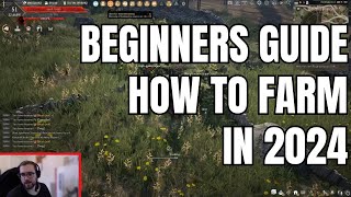 BDO Black Desert Online  How to start farming 2024  beginners guide [upl. by Oinota]