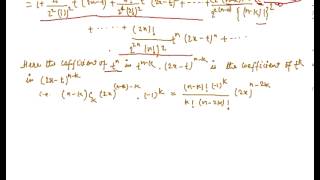 Generating Function for Legendres Polynomials [upl. by Seuqramed]