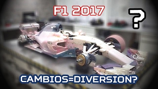 Cambios F1 2017 más aerodinámica¿Más diversión [upl. by Nels]