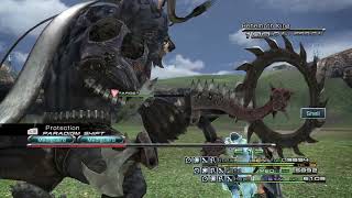 FINAL FANTASY XIII The Archylte Steppe Central Expanse Behemoth King Flan Gorgonopsid 051024 [upl. by Quintie]