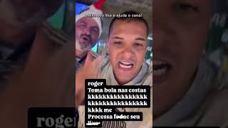 Irmão do Guilherme Arana manda recado pra Roger Flores “Você que tomou bola nas costas” [upl. by Adaurd]