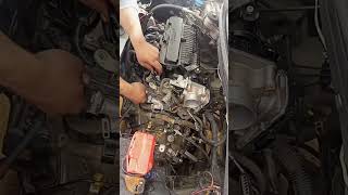 Injector cleaning Honda amaze petrol automobile [upl. by Sartin984]