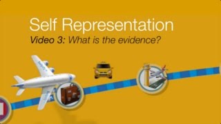 Self Representation Video 3  What is the evidence [upl. by Ardnac]