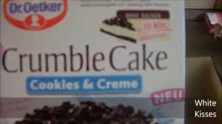 Crumble Cake Cookies amp Cream von Dr Oetker [upl. by Kelleher]