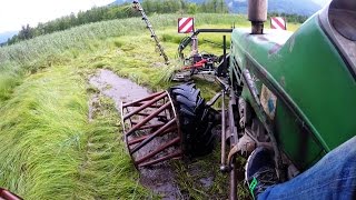 Grassilage Extrem 2016  BBUmwelttechnik  Kammschwader Eigenbau  Deutz  GoProPhantom [upl. by Danna]