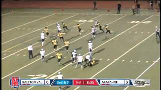 Ralston Valley 28 Tyler Shannon with a 23 yard TD run [upl. by Ahsieyk]