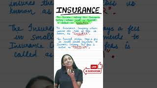 INSURED INSURER INSURANCE POLICY PREMIUM CLAIM I 11 Bst  Business Services II ANSHITA JINDAL [upl. by Violet]