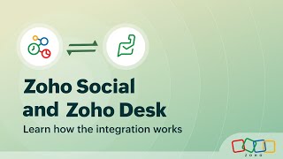 Understand how the Zoho Desk and Zoho Social integration works [upl. by Llenet764]