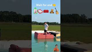 👈🤷will A gutter boat viralvideo shorts trending MrBeast [upl. by Mari]