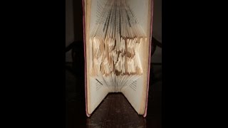 Hoe vouw je een boek Book folding tutorial Leuke DIY voor Valentijnsdag [upl. by Digirb]