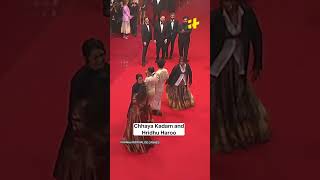 Payal Kapadias All We Imagine As Light Gets 8Minute Standing Ovation Cast Dances At Cannes [upl. by Farr]