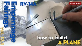 RV14A Build Empennage Fairings 125  How to Build A Vans RV14A aviation vansaircraft dadjokes [upl. by Tereb69]