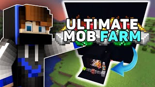 How to Build the BEST Mob Farm  Guide for ATM9 All The Mods 9 [upl. by Kovar6]