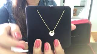 Cartier Amulette de Cartier necklace review video [upl. by Mcallister229]