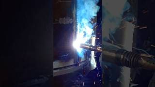 FCAW welding in vertical 3g position welding [upl. by Holland499]