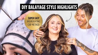 DIY Balayage Style Highlights Hair at Home  Bblonde Highlighting Kit  Jerome Russell [upl. by Suzie696]