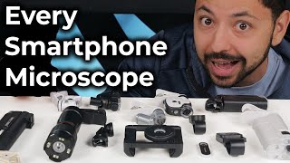 I Tested Every Smartphone Microscope so You Dont Have to [upl. by Nahtanoy]