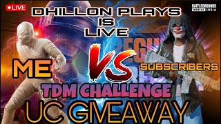 1V1 TDM CHALLENGE ROOMS UC GIVEAWAY bgmilive bgmi viralshortsshortstreamshortsfeed [upl. by Scholem]