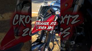 NOVA YAMAHA CROSSER XTZ ABS 2024 NA COR VERMELHA [upl. by Nohsal]