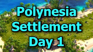 Forge of Empires Polynesia Settlement  Day One First Impressions of the Brand New Settlement [upl. by Leeke551]