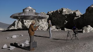 George Adamski Meets the Venusian Scout at Mt Palomar [upl. by Nolava]