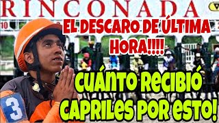 EL GUISO DEL CAMPEON CUANTO RECIBIÓ ROBERT CAPRILES  DEJALO EN LOS COMENTARIOS hipismo oficialinh [upl. by Nap]