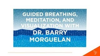 Guided Breathing Meditation and Visualization with Dr Barry Morguelan [upl. by Llirrehs]