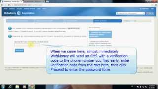 How To Sign Up For A Webmoney Account 2014 [upl. by Nolahs]