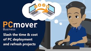 PCmover Business — Slash the time amp cost of PC deployment and refresh projects [upl. by Consolata]