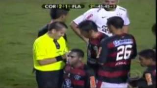 Flamengo elimina Corinthians Libertadores 2010 Narração Engraçada [upl. by Sperling]