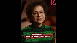 Freedom of expression is under huge pressure says Irene Kahn [upl. by Ramak221]