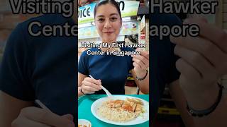 Visiting My First Hawker Center in Singapore [upl. by Button]