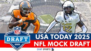 2025 NFL Mock Draft WayTooEarly And SURPRISING 1st Round Projections From USA Today [upl. by Edelstein]