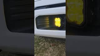 Diode Dynamics SS3 Pro shorts f150 diodedynamics fog yellow amber led ford comment truck [upl. by Robma]