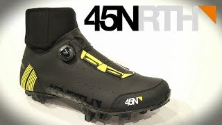 Winter Cycling Shoe The 45Nrth Ragnarok Boot with SPD compatibility [upl. by Aramat]