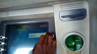 karatbars Mastercard withdrawal at Ghana ATM [upl. by Macario]