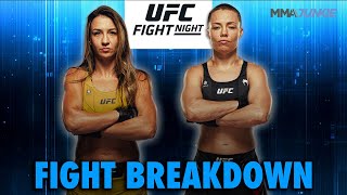 Amanda Ribas vs Rose Namajunas Prediction  UFC on ESPN 53 Breakdown [upl. by Ag]