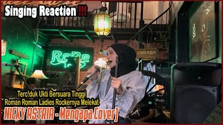 Singing Reaction Ukti Bersuara Tinggi Nyanyikan Lagu Nicky Astria Bikin Penasaran  Mengapa Cover [upl. by Noe]