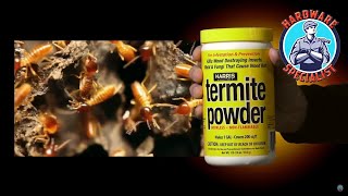 Harris Termite Powder  Kills Wood Destroying Insects Mold And Fungi [upl. by Einnaffit]