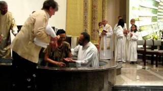 Baptism Catholic Immersion [upl. by Asil317]