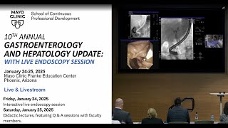 CME Preview 10th Annual Gastroenterology amp Hepatology Update Interactive Live Endoscopy 2025 [upl. by Eirojam]