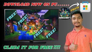 HOW TO DOWNLOAD MINECRAFT FOR FREE ON PC  LAPTOP  2024 BEST METHOD  OFFICIAL JAVA EDITION [upl. by Aivilys12]